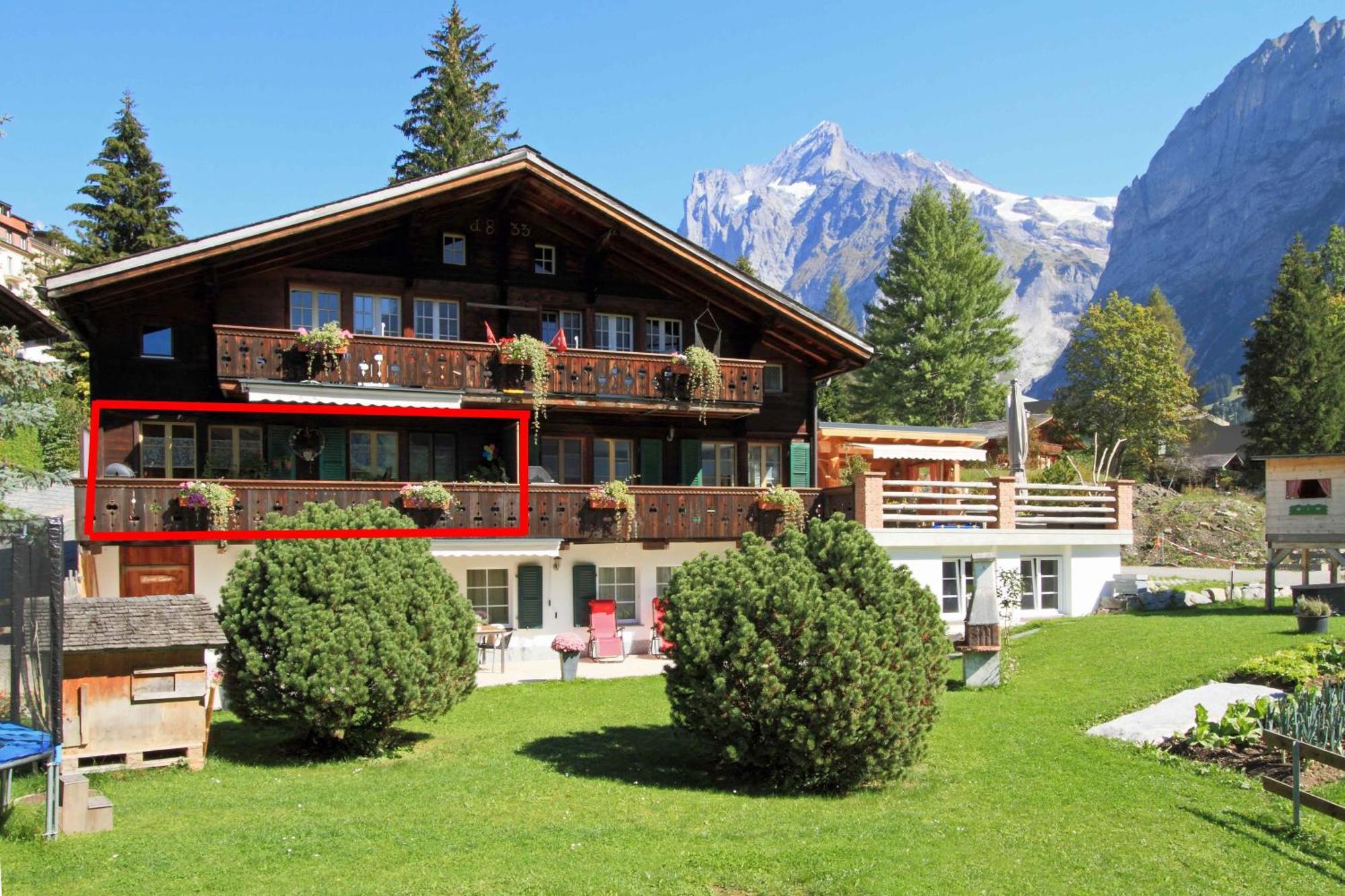 Appartement Guggerzyt à Grindelwald Extérieur photo